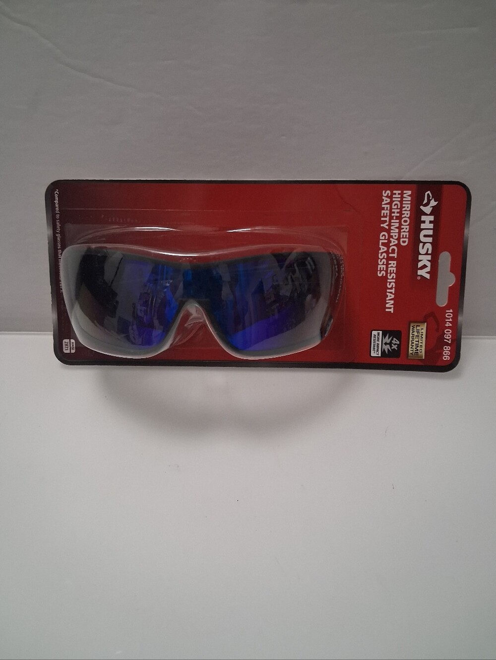 Husky Mirrored High-Impact Resistant Safety Glasses 1014 097 866